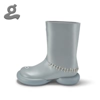 Image 4 of Grey Detachable Bow Boots
