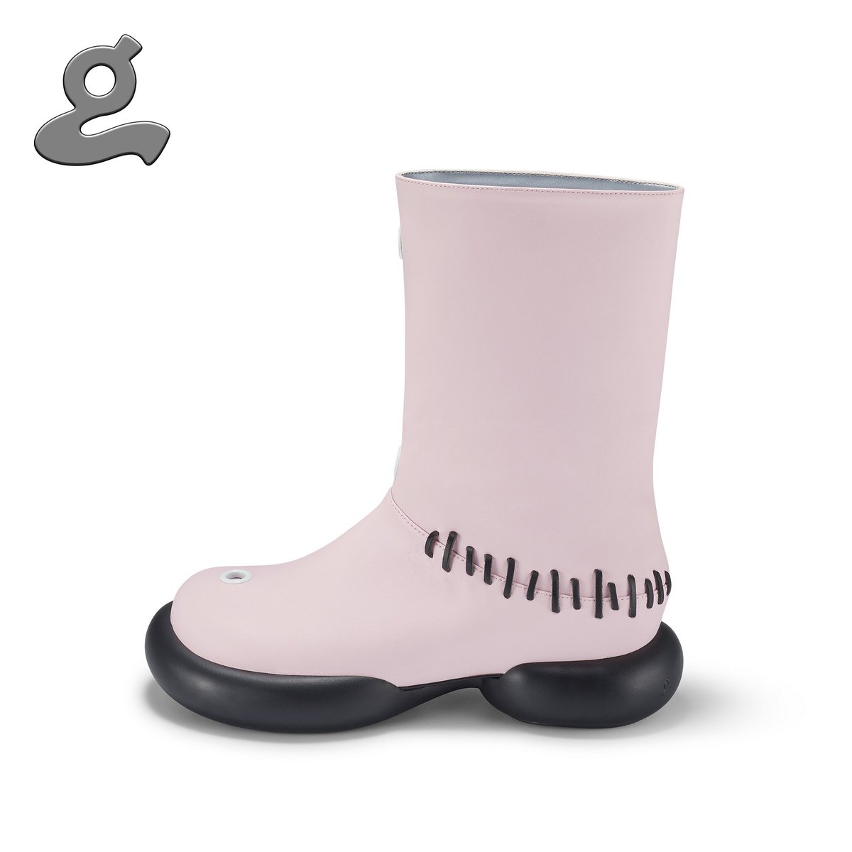 Image of Pink Detachable Bow Boots