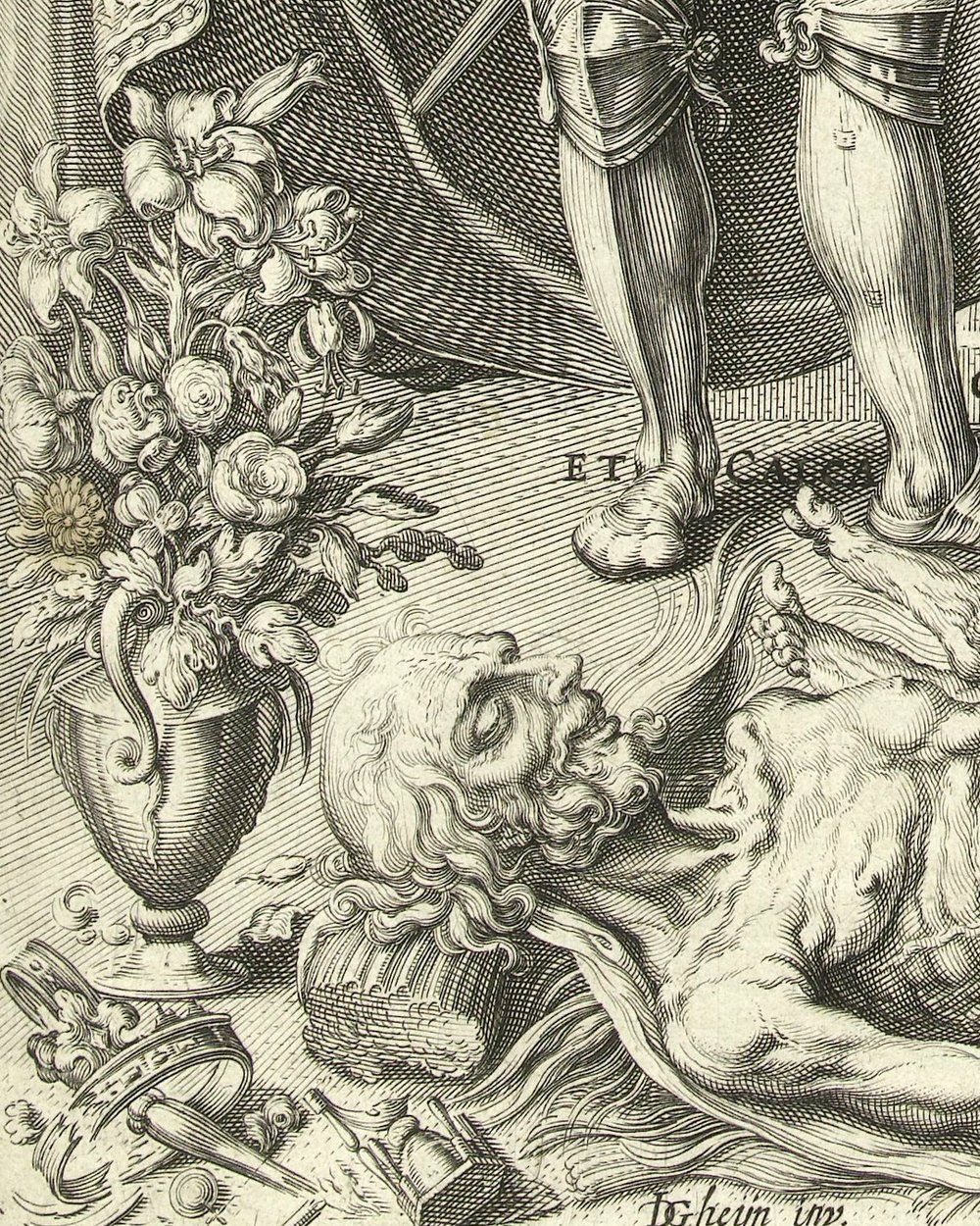 "Allegory of death and the transience of life" (1601)