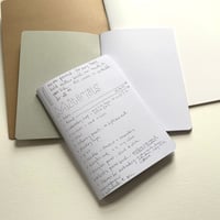 Image 3 of Basic sketchbook and bullet/grid journal set