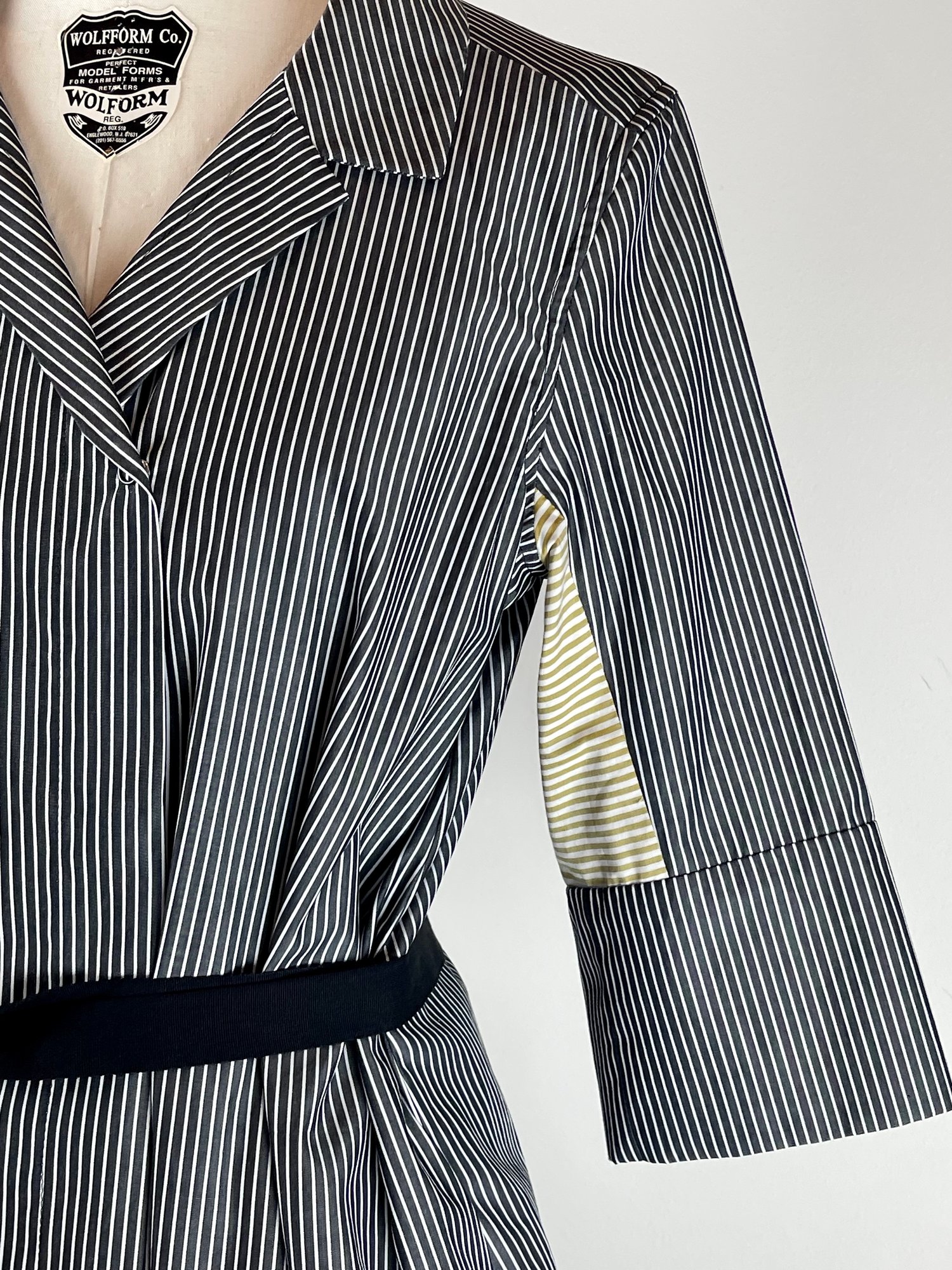 Snappy Stripey Dress / ANNA BROWN Snappy Stripey Dress / ANNA BROWN