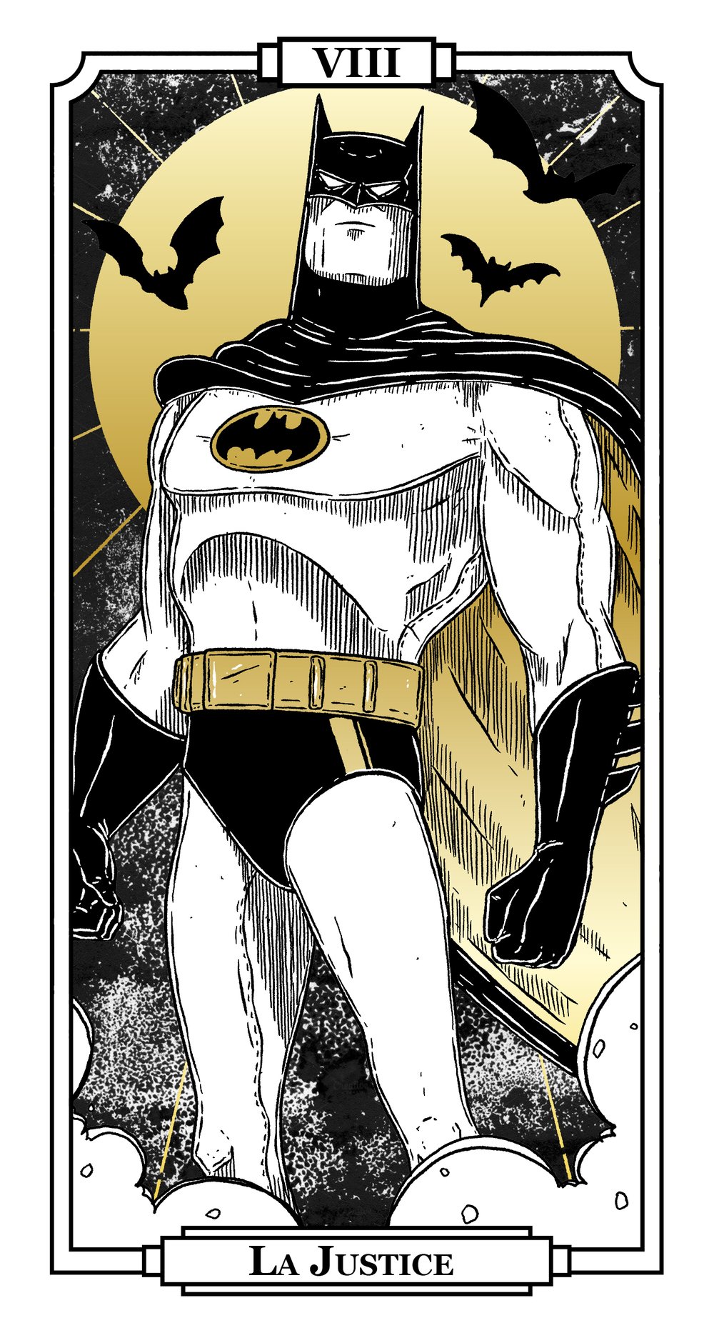 Tarot de Gotham - Poster des Arcanes Majeures 