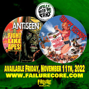 Image of Sloppy Seconds / AntiSeen 7" picture disc "Split Hits The Fans"