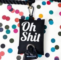 Oh Sh*t! Poop Bag Dispenser – Black – Minimalist Dog Parents Unite