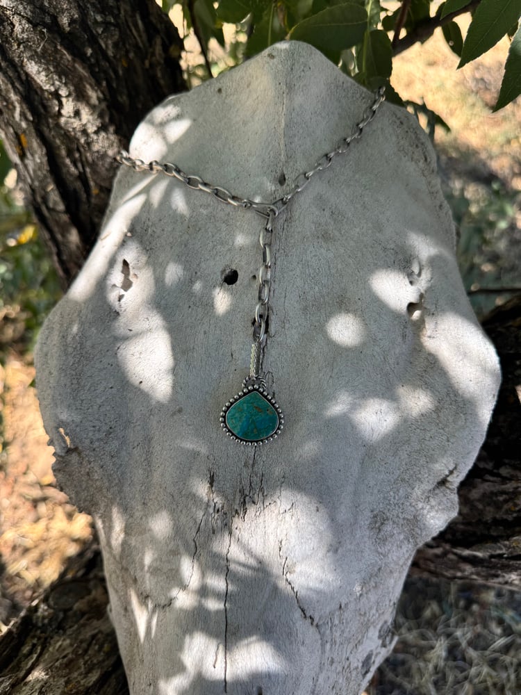 Image of Kingman Adjustable Necklace - handmade chain