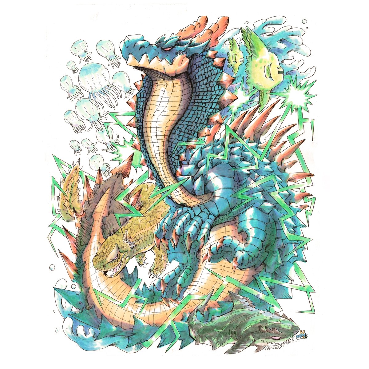 Image of Lagiacrus Ecology Poster