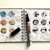 Black marker pen