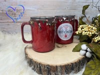 Image 3 of 10oz Red Hot Chocolate Mugs