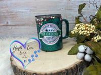 Image 1 of 10oz Green Reindeer  Brewed Hot Chocolate Mugs