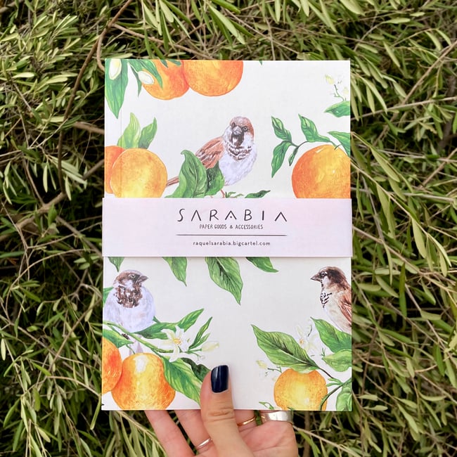 Cuaderno gorriones 