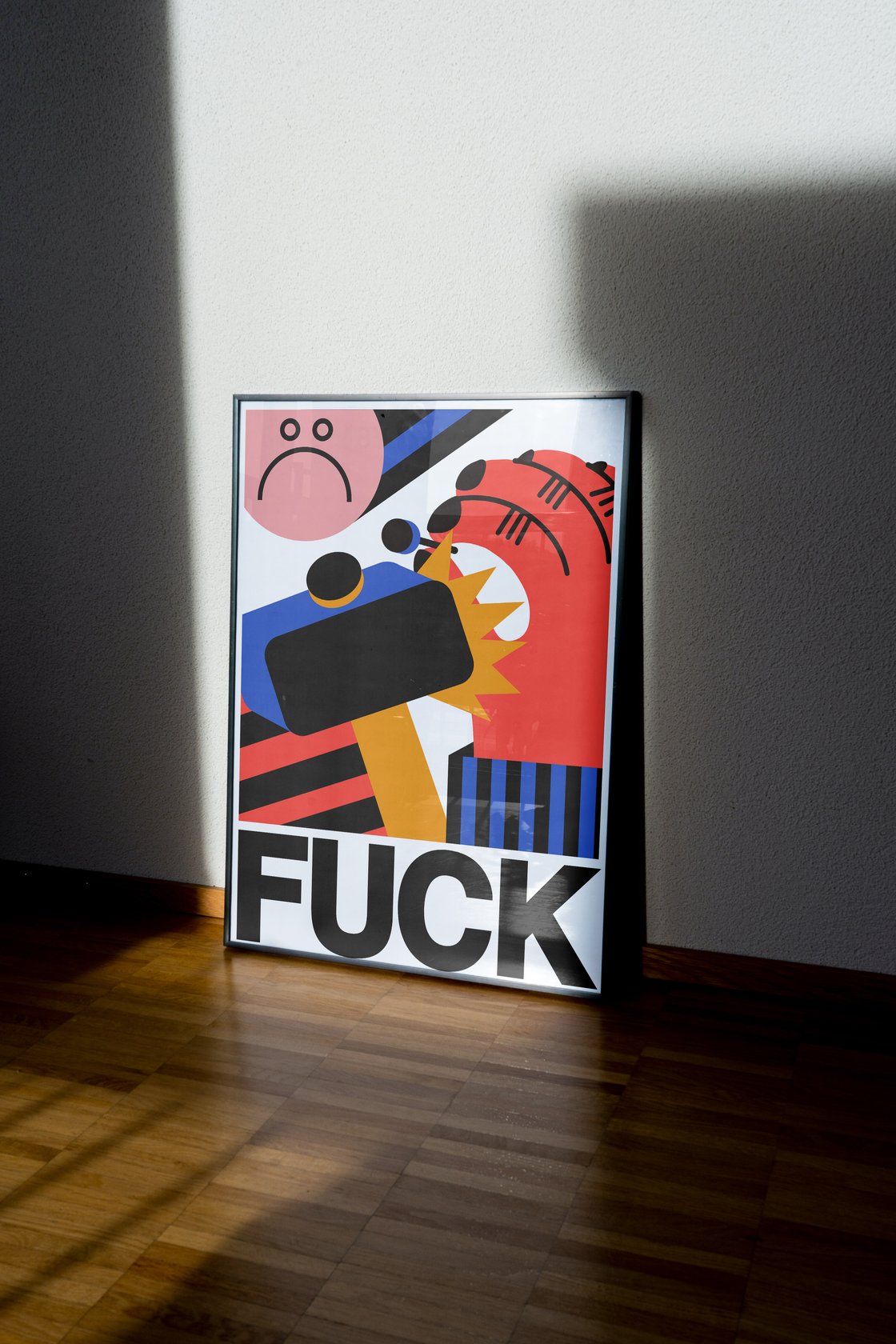Image of FUCK #004 Poster by Marco Oggian