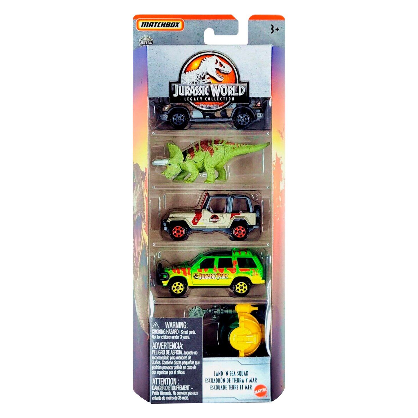 Jurassic park matchbox hot sale cars