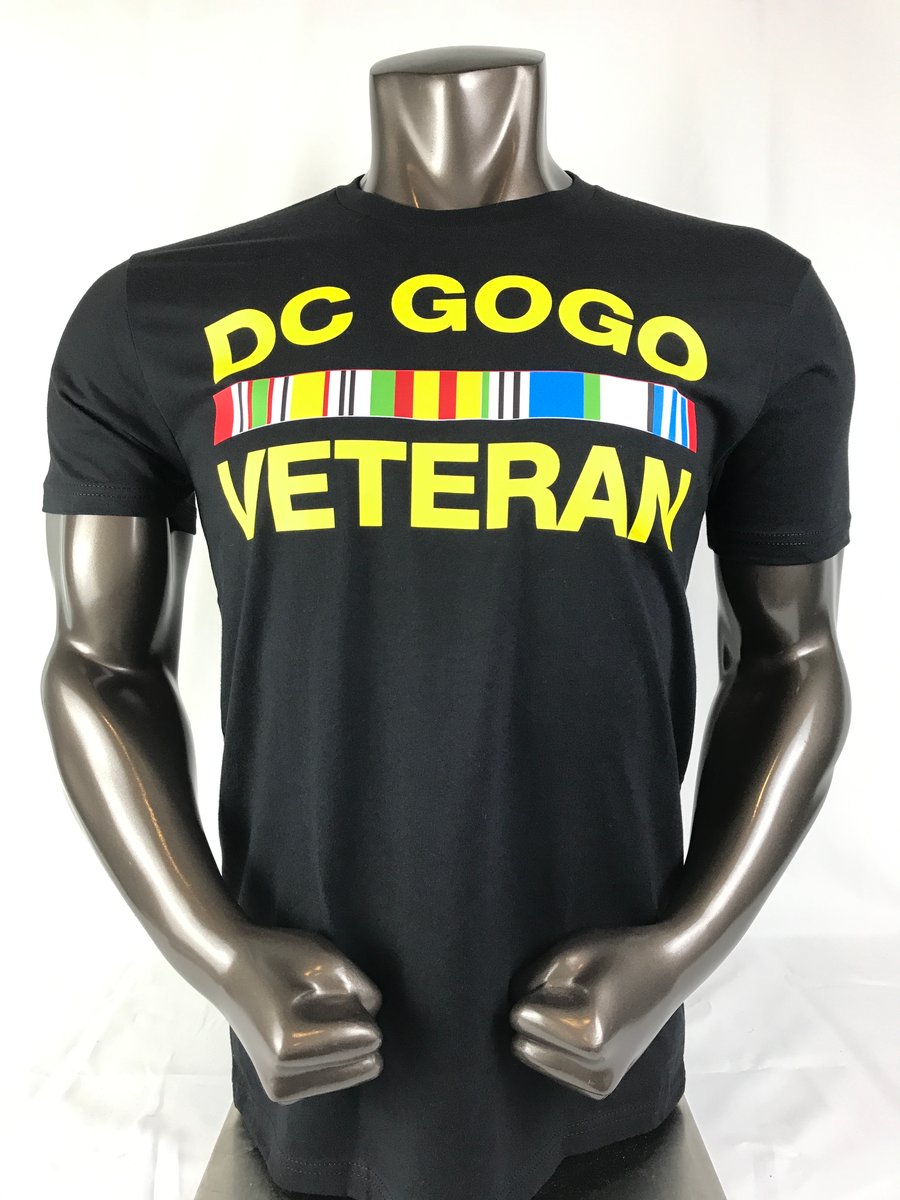 Image of Black DC GOGO VETERAN T-Shirt V2