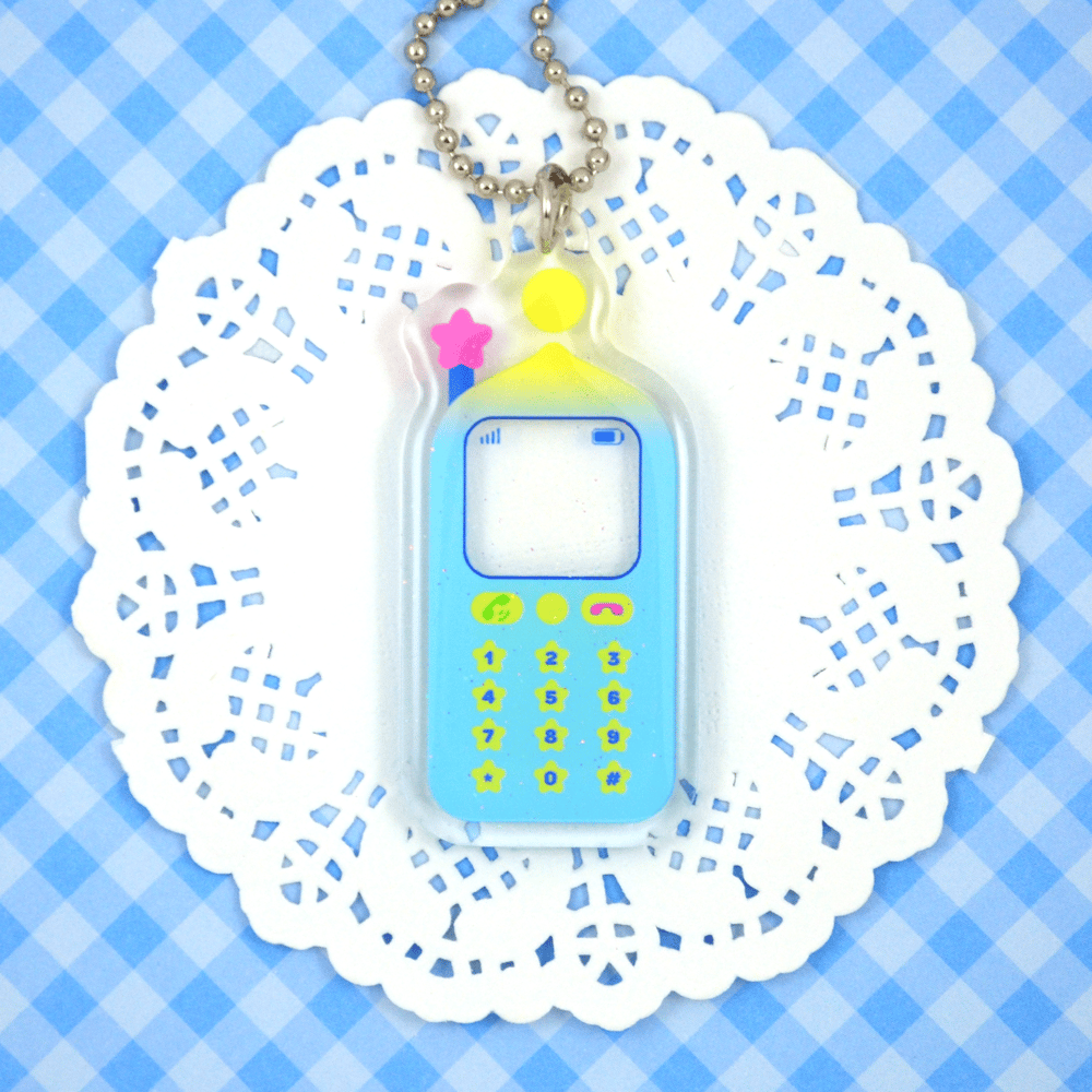 Chao Phone Keychain