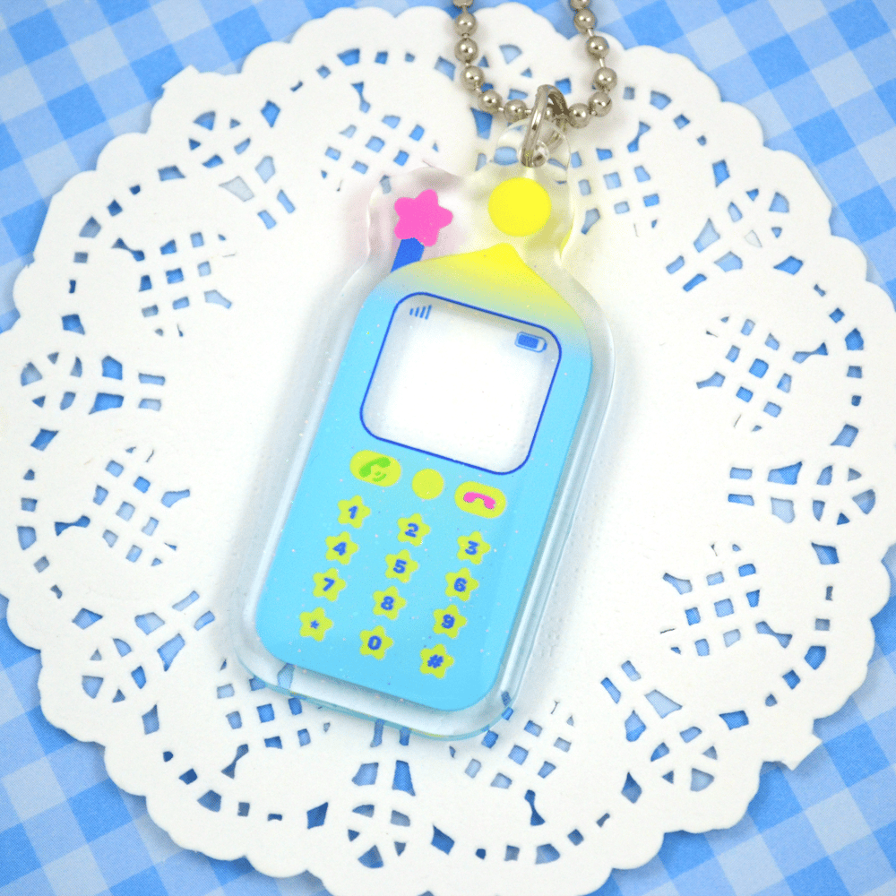 Chao Phone Keychain