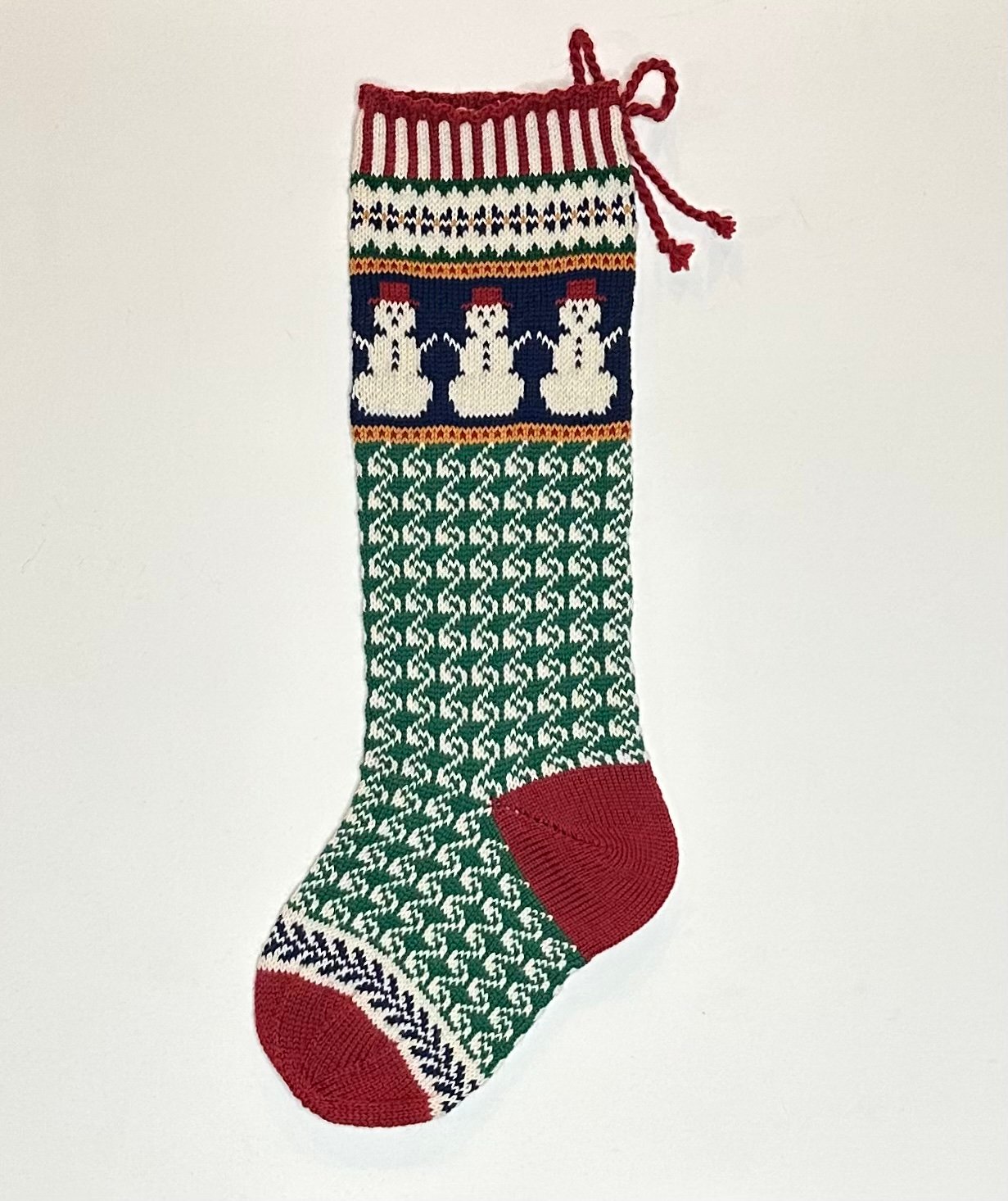 Image of Snowman Christmas Stocking