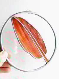 Image 2 of Prince of Orange Philodendron Leaf