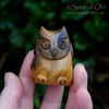 Mistletoe Owl Amulet (DAM542)