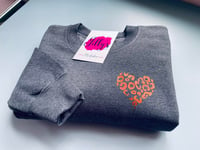 Image 5 of Hazel heart sweater - adult