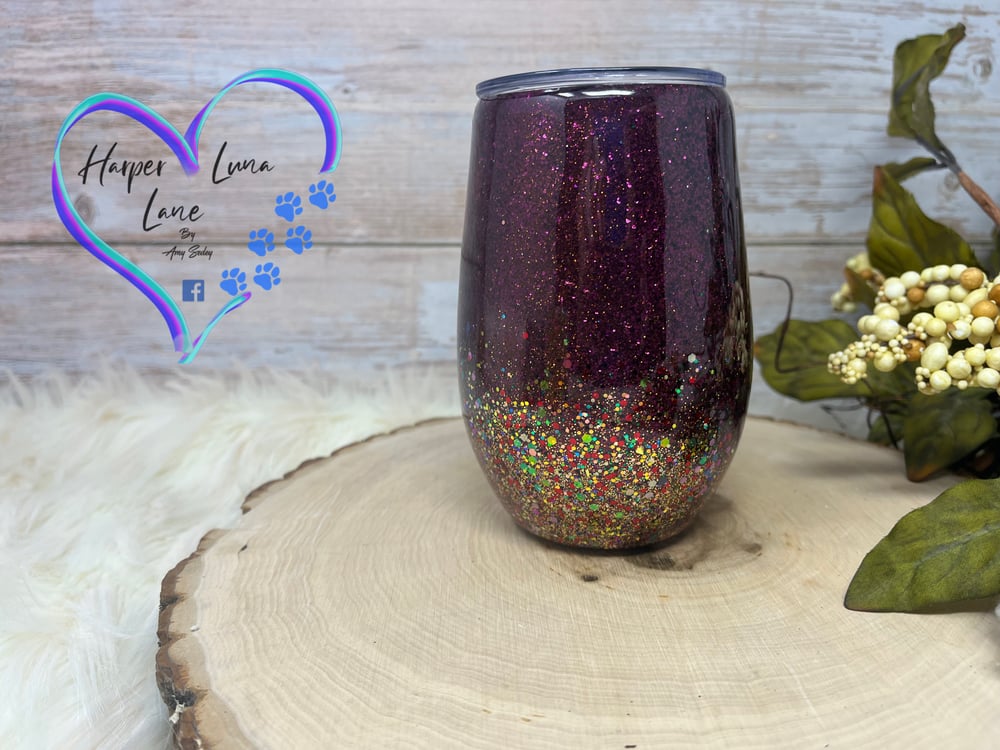 Image of 14oz Bless Your Heart Wine Tumbler