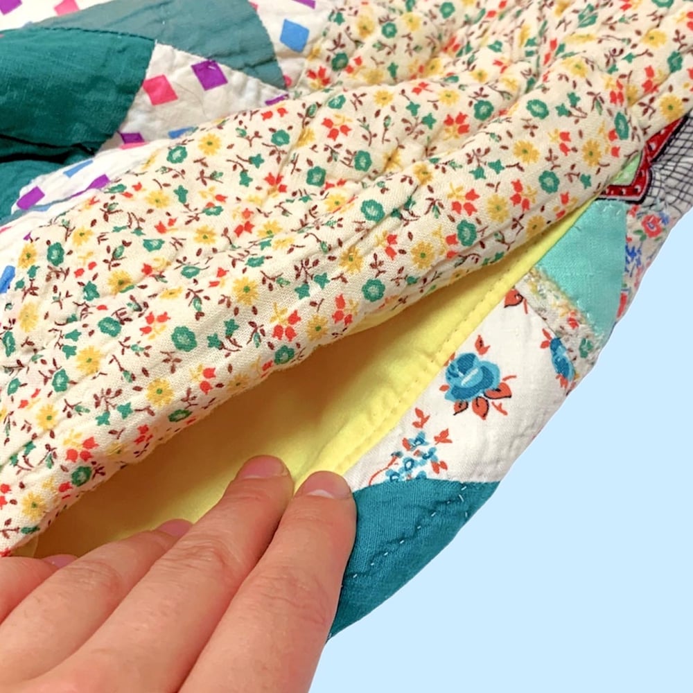 Image of Quilt Shorts — Yellow & Teal