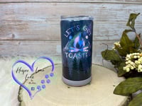 Image 1 of 15oz Let's Get Toasted Northern Lights Tumbler