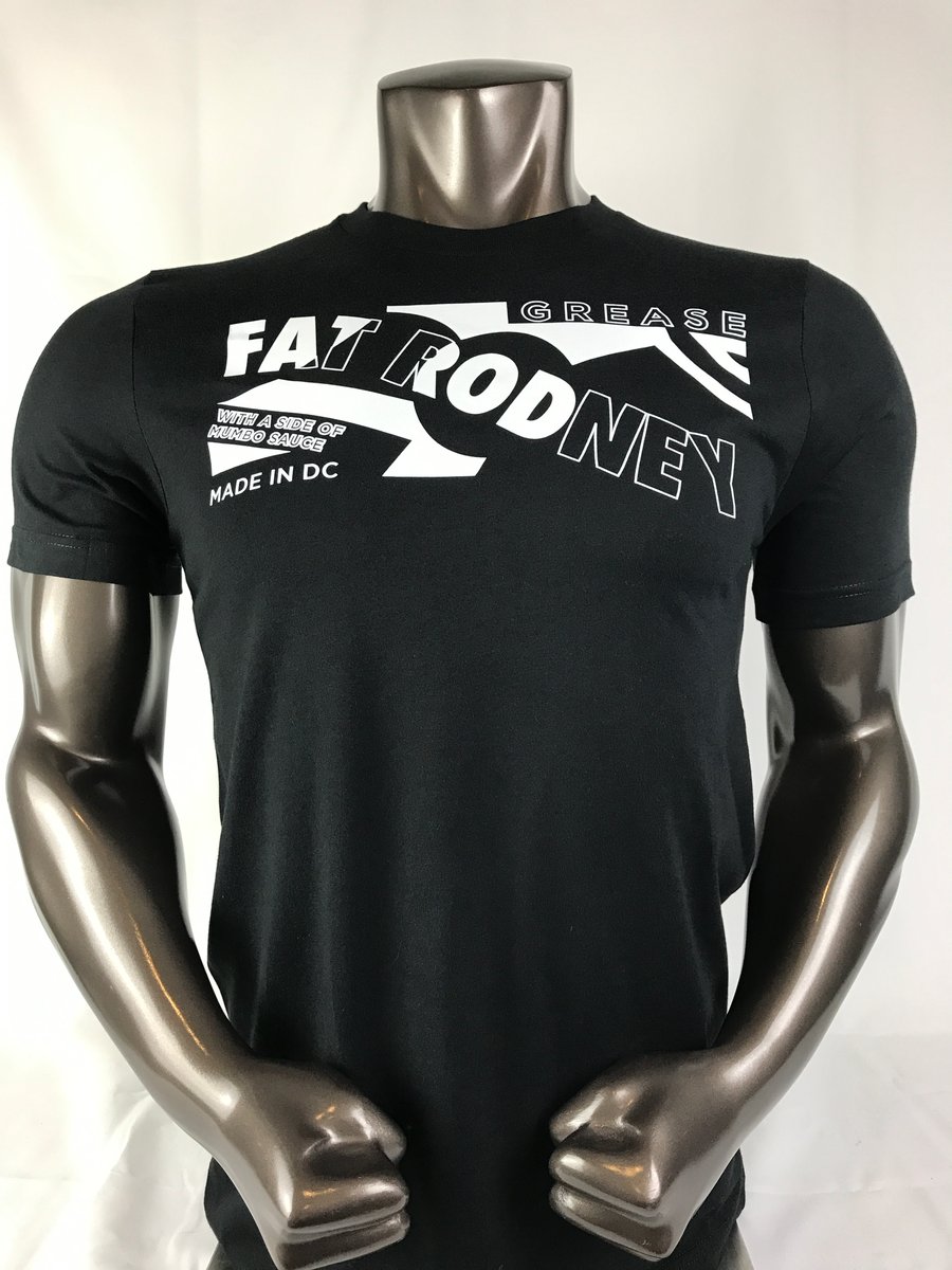 Image of LOVE DC GOGO X DC BLACK BROADWAY "Fat Rodney" T-shirt