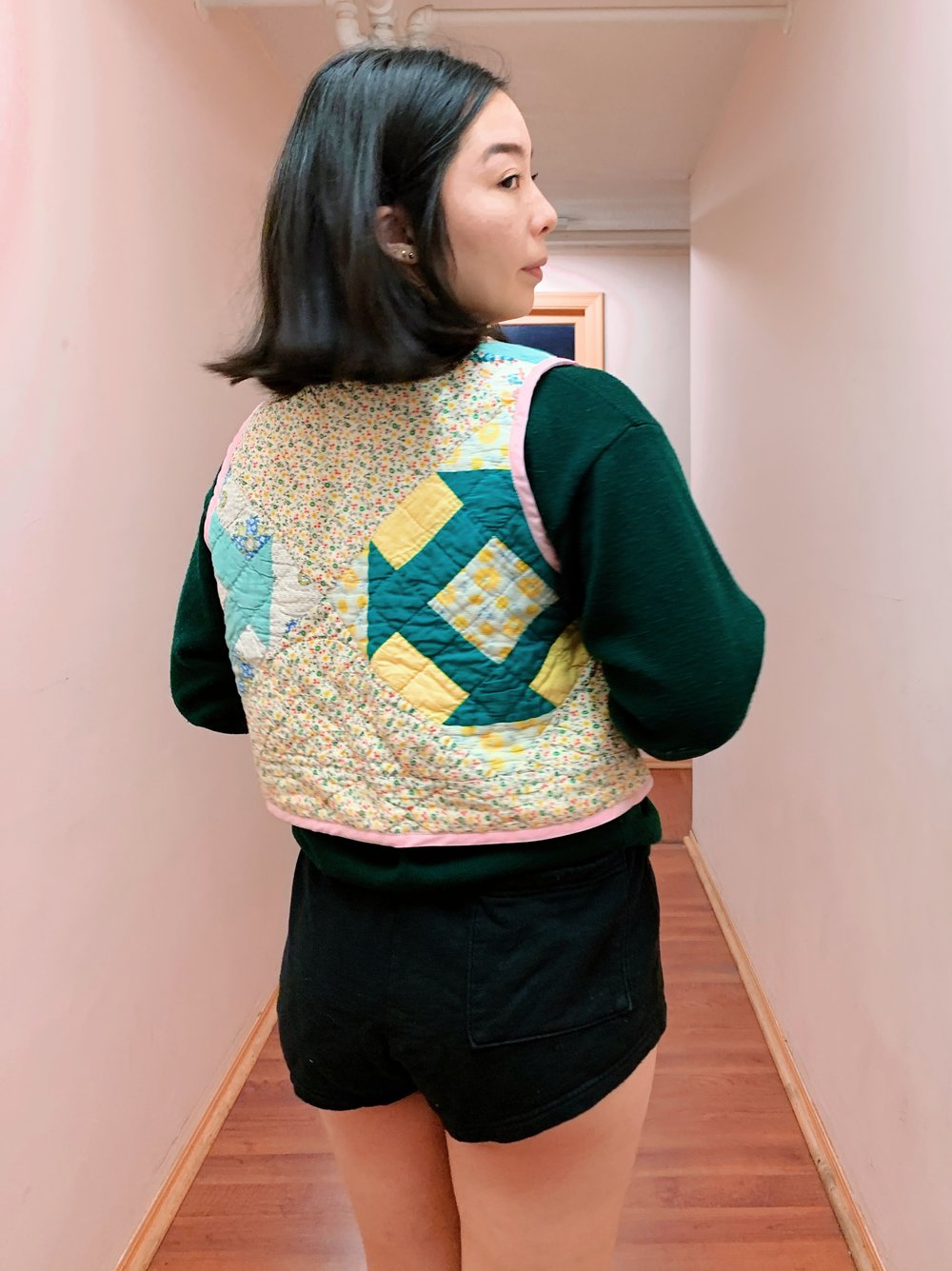 Image of Quilt Vest — Pastels