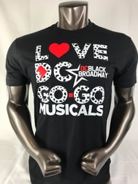 Image 1 of LOVE DC GOGO X DC BLACK BROADWAY "Musicals" Collaboration T-shirt