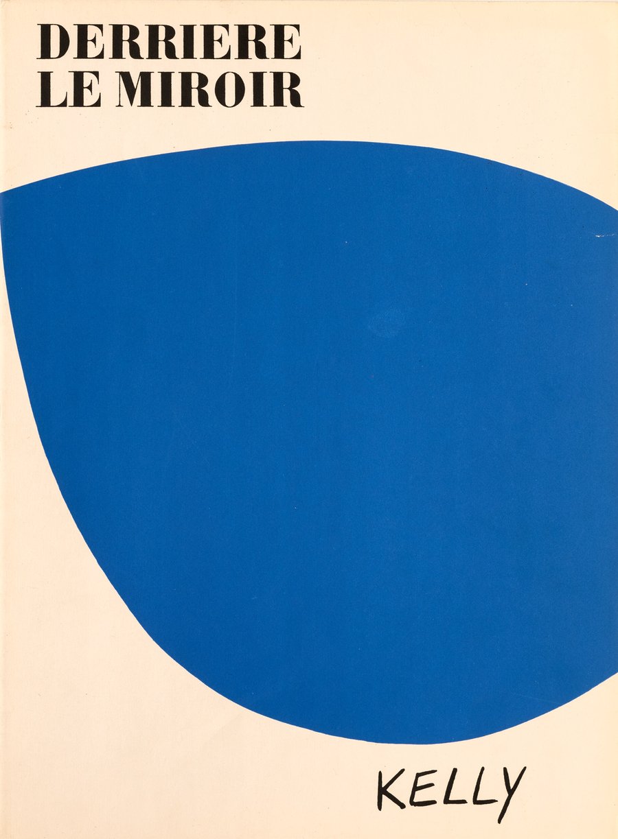 Image of Ellsworth Kelly, Derrière le Miroir - Kelly No. 110, 1958 blue