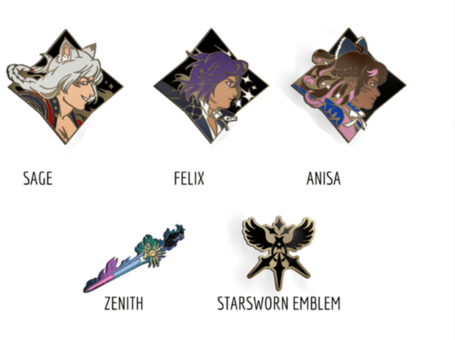 Image of Last Legacy ✧ Enamel Pins