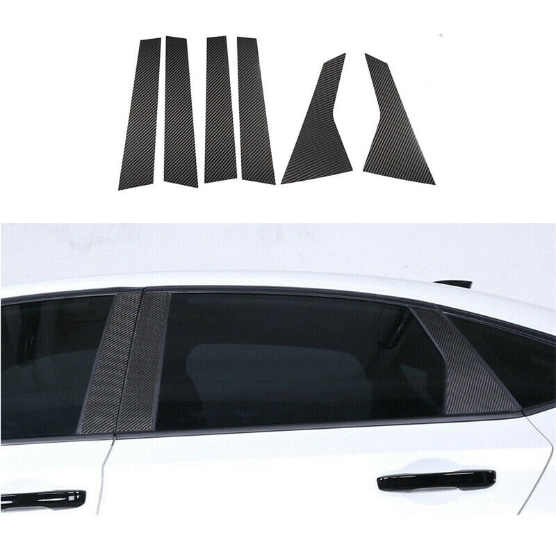 Image of 11gen civic seda real carbon fiber pillars