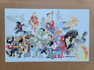 Lil Gotham x Marvel Bundle of 3 PRINTS,