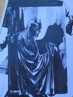 Batman B&W Set of 5 PRINTS