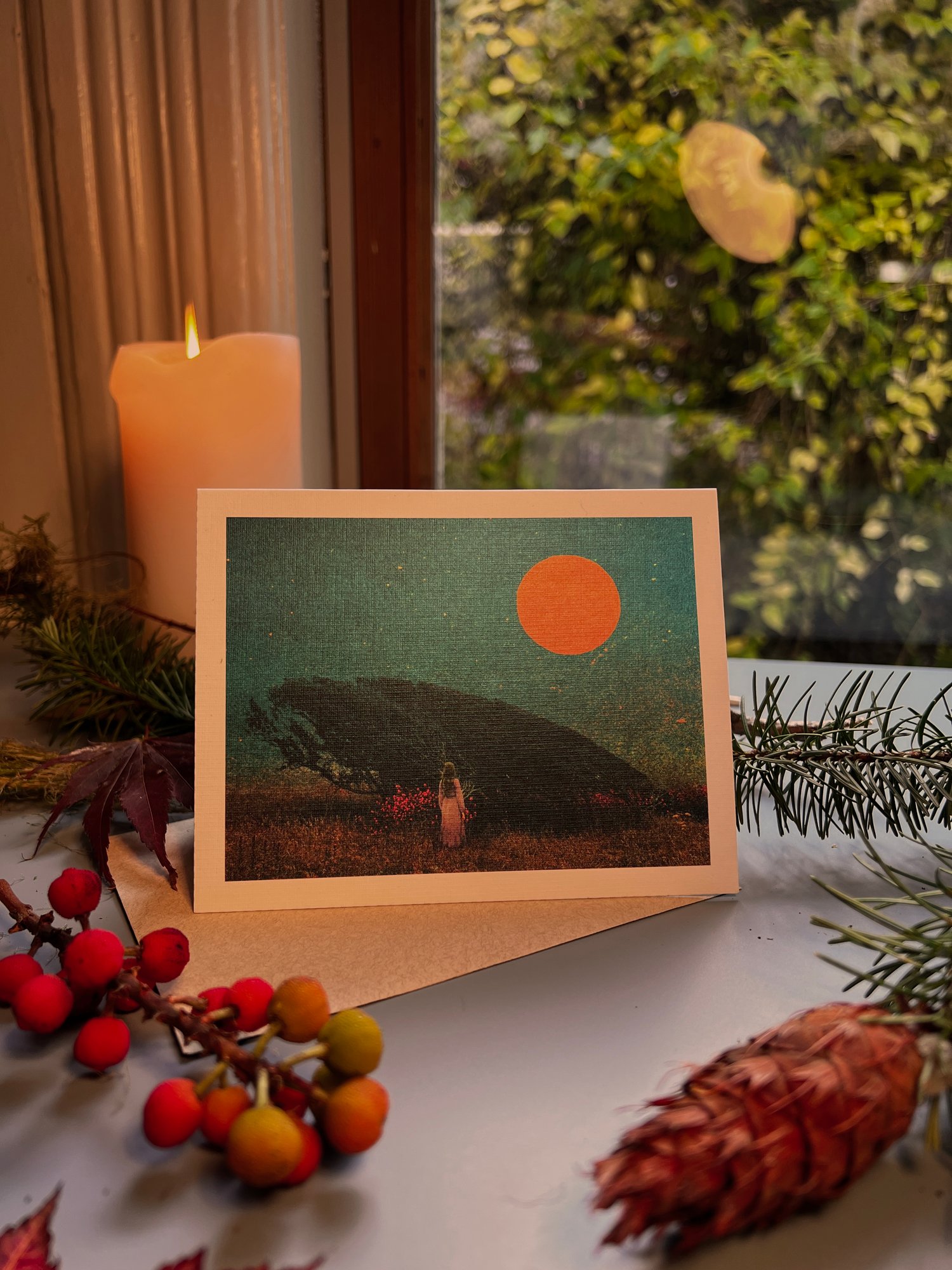 Image of "If You're Gonna Leave" Card