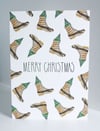 Maine Boot Merry Christmas Card