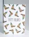 Maine Boot Happy Holiday Card