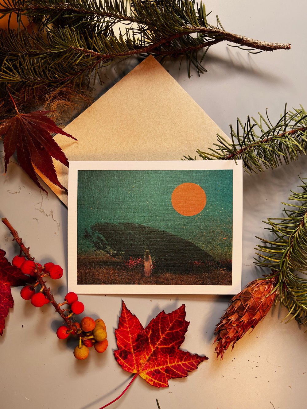 Image of "If You're Gonna Leave" Card