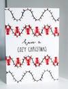 Cozy Christmas Lobster & Lights Card