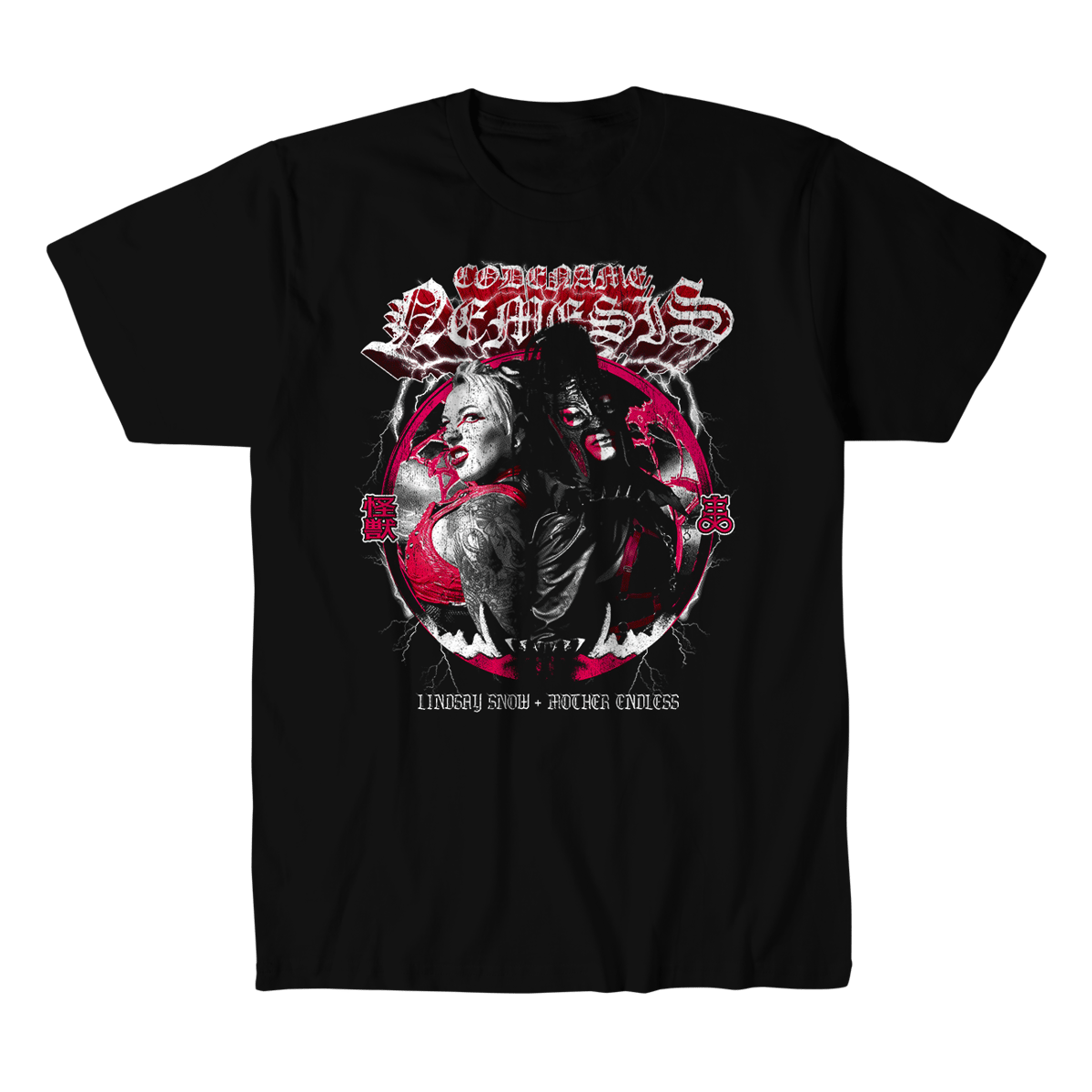 LINDSAY SNOW-CODENAME NEMESIS SHIRT | Deathmatch Worldwide