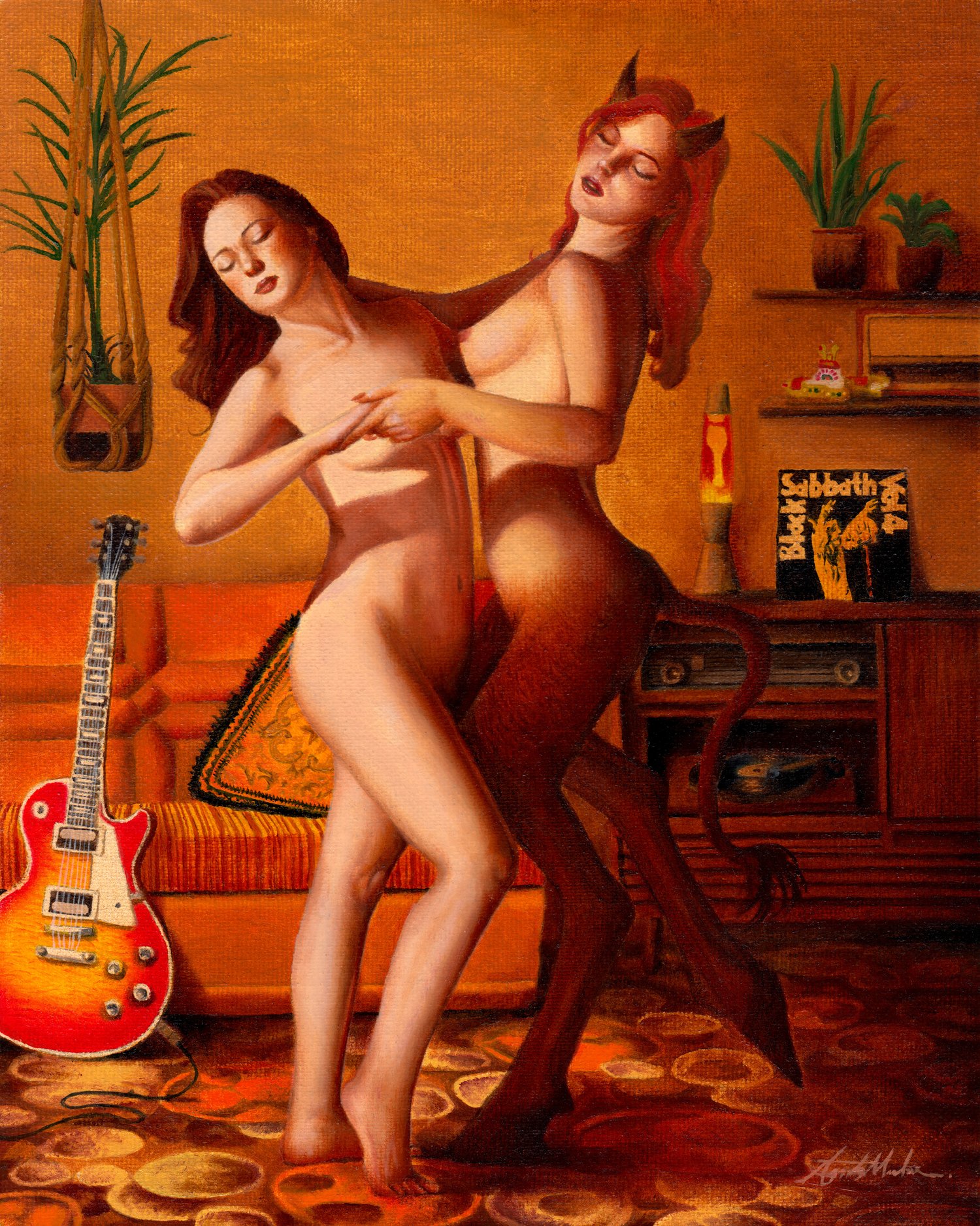 Image of St. Vitus' Dance A4 Print