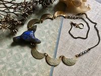 Image 2 of Labradorite Wolf necklace - Lunaris series - n14