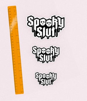 Spooky Slut Bubble-free Vinyl Stickers