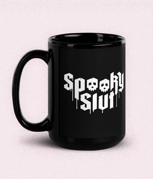 Spooky Slut Black Glossy Mug