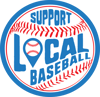 "Support Local Baseball" Sticker