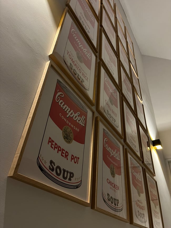 Andy Warhol | Chili Beef Soup | Campbell's Soup Cans | Pop Art Posters | Modern Art Prints