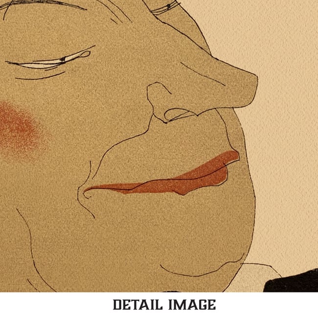 Charles Martin | L'Apreciation | Monseigneur le Vin | 1927 | Wall Art Print | Home Decor