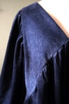 A/W Needlecord Baroque Dress with Brushwork Trim. Midi Length.