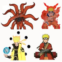 Image 1 of Naruto / Baruto - Bayron,  2 Tails,  6 Paths,  &  Sage mode