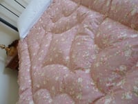 Image 2 of Pretty plaster pink single eiderdown--ready to go!